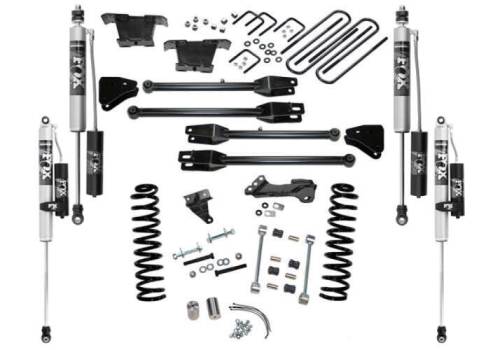 SuperLift - K233FX | Superlift 4 inch 4 Link Suspension Lift Kit with Fox Resi Shocks (2008-2010 F250, F350 Super Duty 4WD | Diesel)