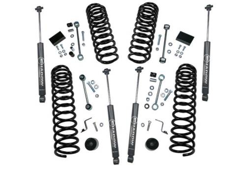 SuperLift - K190 | Superlift 2.5 inch Dual Rate Coil Spring Suspension Lift  Kit with Shadow Shocks (2018-2023 Wrangler JL Unlimited 4WD)