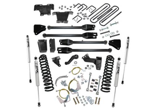 SuperLift - K234F | Superlift 6 Inch 4 Link Suspension Lift Kit with Fox 2.0 Shocks (2008-2010 F250, F350 Super Duty 4WD \ Diesel)