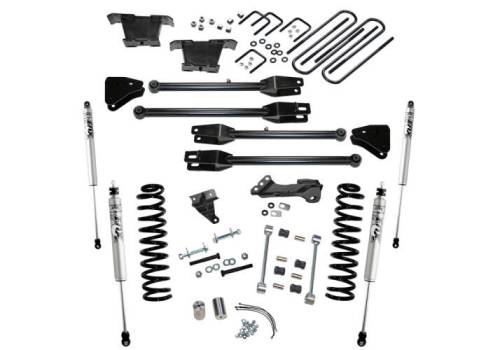 SuperLift - K233F | Superlift 4 inch 4 Link Suspension Lift Kit with Fox 2.0 Shocks (2008-2010 F250, F350 Super Duty 4WD | Diesel)