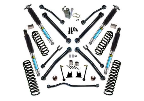 SuperLift - K997B | Superlift 4 inch Suspension Lift Kit with Bilstein Shocks (2007-2018 Wrangler JK Unlimited 4WD)