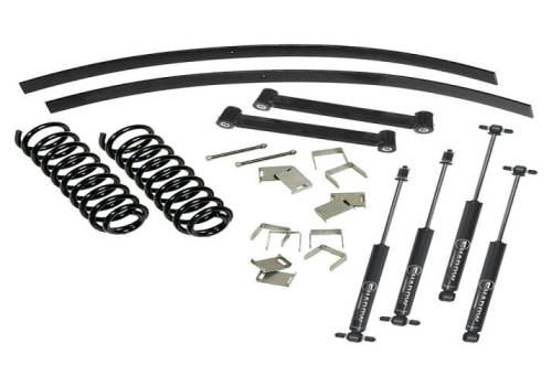 SuperLift - K370 | Superlift 2.5 inch Jeep Suspension Lift Kit with Shadow Shocks (1986-1992 MJ Commanche 4WD)