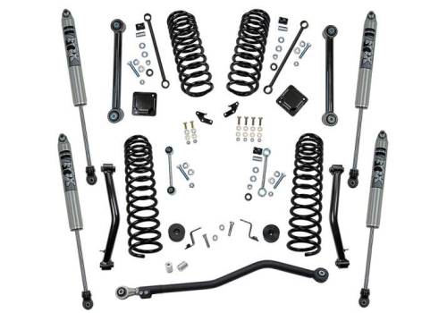 SuperLift - K196F | Superlift 4 inch Dual Rate Coil Spring Suspension Lift Kit with Fox 2.0 Shocks (2020-2023 Gladiator JT 4WD)