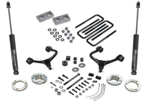 SuperLift - K1012 | Superlift 3 Inch Toyota Suspension Lift Kit w/ Shadow Shocks (2005-2023 Tacoma | Will NOT Fit TRD Pro Models)