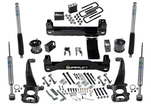 SuperLift - K173B | Superlift 4.5 Inch Suspension Lift Kit with Bilstein Shocks (2004-2008 F150 4WD)