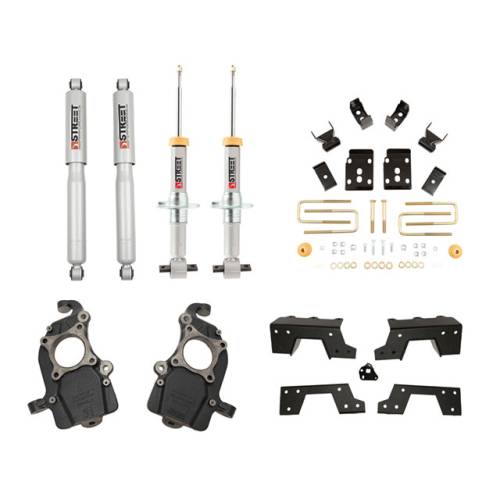 Belltech - 1008SP | 1 to 5 Inch Front / 6 Inch Rear Complete Lowering Kit with Street Performance Shocks (2015-2020 F150 2WD)