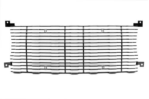 T-Rex Billet - 6204931 | T-Rex Billet Series Bumper Grille | Horizontal | Aluminum | Black | 1 Pc | Insert