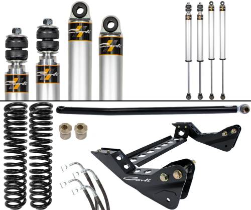 Carli Suspension - CS-F45-COM-CS-05 | Carli Suspension Carli Spec 2.0" IFP Front & Rear 4.5" Lift Commuter System For Ford F-250/F-350 4WD | 2005-2007 | Diesel