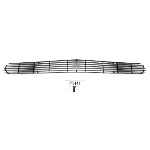 T-Rex Billet - 6214191 | T-Rex Phantom Laser Billet Grille | Horizontal | Aluminum | Black | 1 Pc | Overlay