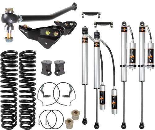 Carli Suspension - CS-F45-BC-CS-17 | Carli Suspension Carli Spec 2.0" Remote Reservoir Shocks 4.5"/5.5" Lift Backcountry System For Ford F-250/F-350 4WD | 2017-2023 | Diesel