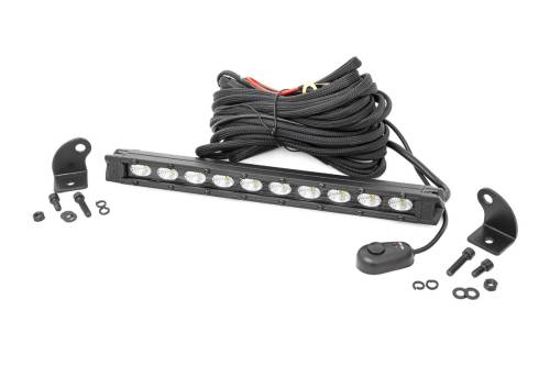 Rough Country - 70411ABL | 10-Inch Slimline Cree LED Light Bar (Black Series)