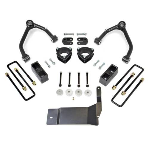 ReadyLIFT Suspensions - 69-3414 | ReadyLift 4 Inch SST Lift Kit (2014-2018 Silverado, Sierra 1500 With Aluminum or Stamped Steel Upper Control Arms)