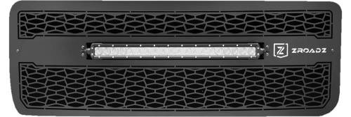 ZROADZ - Z312111 | ZROADZ Grille, Black, 1 Pc, Insert with (1) 20" LED (2015-2019 Sierra 2500 HD, 3500 HD)