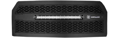 ZROADZ - Z315741 | ZROADZ Grille, Black, 1 Pc, Replacement with (1) 20" LED, Fits Vehicles with Camera (2015-2017 F-150)