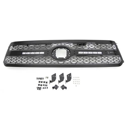 ZROADZ - Z319661 | ZROADZ Grille, Black, 1 Pc, Replacement with (2) 10" LEDs (2018-2021 Tundra)