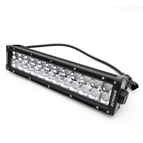 ZROADZ - Z322111-KIT | ZROADZ Front Bumper Center LED Kit with (1) 12 Inch LED Straight Double Row Light Bar (2015-2019 Sierra 2500 HD, 3500 HD)