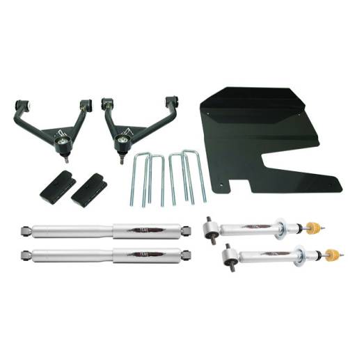 Belltech - 150212TP | Belltech 4 Inch Complete Lift kit with Trail Performance Struts & Shocks (2019-2023 Silverado/Sierra 1500 2WD/4WD)