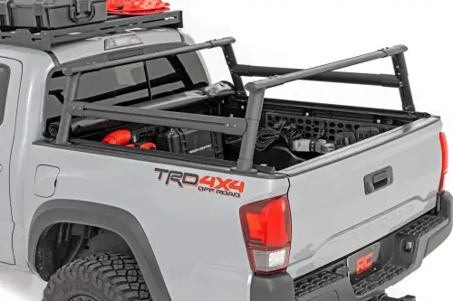 Rough Country - 73109 | Rough Country Full Height Aluminum Bed Rack (2005-2023 Tacoma 2WD/4WD | 5' Bed)