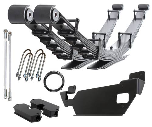 Carli Suspension - CS-DFSP-13-D-ALAS | Carli Suspension Full Progressive Leaf Spring Kit For ALAS Dodge Ram 3500 4WD | 2013-2023 | Diesel | 1" Lift, With Air Suspension