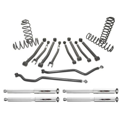 Belltech - 153205TP | Belltech 4 Inch Complete Lift Kit with Trail Perfromance Shocks (2018-2023 Wrangler JL Unlimited)