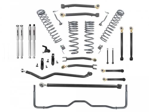 Belltech - 153206TPS | Belltech 4 Inch Complete Lift Kit with Trail Performance Shocks & Sway Bar (2020-2023 Gladiator JT 4WD)