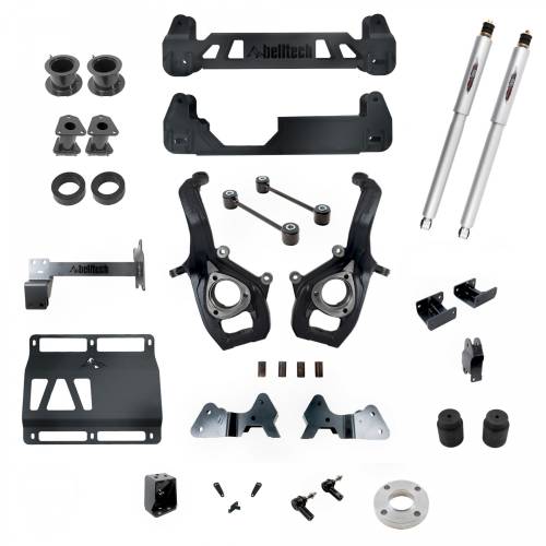 Belltech - 153712BK | Belltech 6 Inch Complete Lift Kit with Trail Performance Shocks (2019-2023 Ram 1500 4WD)