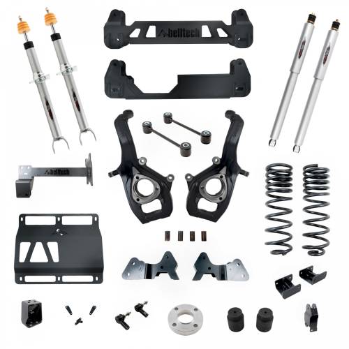 Belltech - 153712TP | Belltech 6-8 Inch Complete Lift Kit with Trail Performance Struts & Shocks (2019-2023 Ram 1500 4WD)