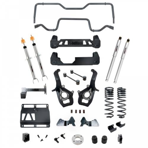 Belltech - 153712TPS | Belltech 6-8 Inch Complete Lift Kit with Trail Performance Struts & Shocks (2019-2023 Ram 1500 4WD)