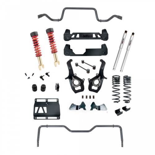 Belltech - 153713HK | Belltech 6-9 Inch Complete Lift Kit with Trail Performance Coilovers & Shocks (2019-2023 Ram 1500 2WD)