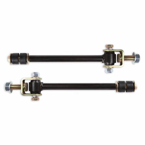 Cognito Motorsports - 110-90256 | Cognito Front Sway Bar End Link Kit For 10-12 Inch Lifts (2001-2018 2500 HD, 3500 HD 2WD/4WD)
