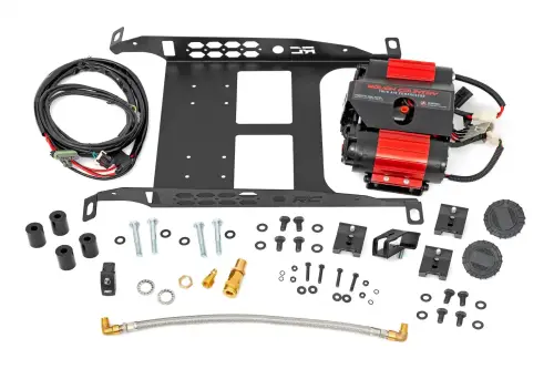 Rough Country - 73002 | Rough Country Under Seat Compressor Kit For Toyota Tacoma 2/4WD 2016-2023 | 12 Volt, 6.16 CFM