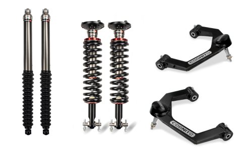 Cognito Motorsports - 220-P1136 | Cognito 2.5-Inch Performance Leveling Kit with Elka 2.0 IFP shocks (2021-2023 Ford F150 4WD)