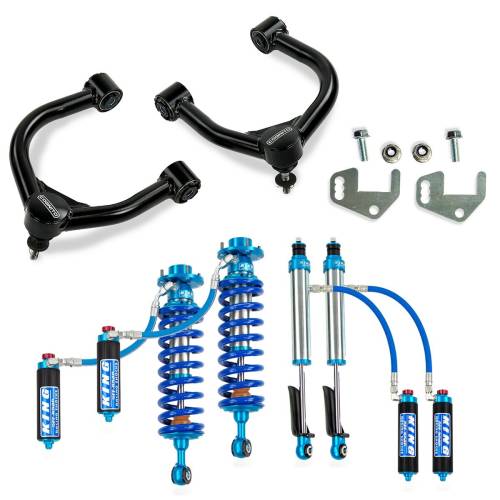 Cognito Motorsports - 535-P1227 | Cognito 3-Inch Elite Leveling Lift Kit with King 2.5 Reservoir Shocks (2022-2024 Toyota Tundra 2WD/4WD w/ Rear Air Ride)