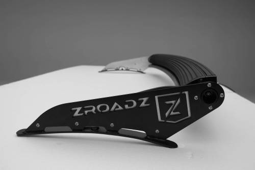 ZROADZ - Z332281-KIT-C | ZROADZ Front Roof LED Kit with (1) 50 Inch LED Curved Double Row Light Bar (2019-2022 Silverado, Sierra 1500)