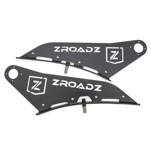 ZROADZ - Z335721 | ZROADZ Front Roof LED Bracket to mount 50 Inch Curved LED Light Bar (2009-2014 F150, Raptor)