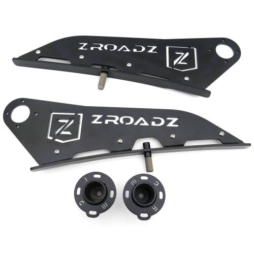 ZROADZ - Z339401 | ZROADZ Front Roof LED Bracket to mount 40 Inch Curved LED Light Bar (2005-2023 Tacoma)