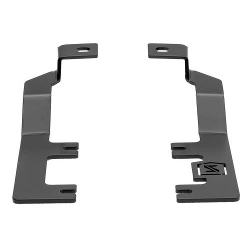 ZROADZ - Z362081 | ZROADZ Hood Hinge LED Bracket to mount (2) 3 Inch LED Pod Lights (2014-2018 Silverado, Sierra 1500)