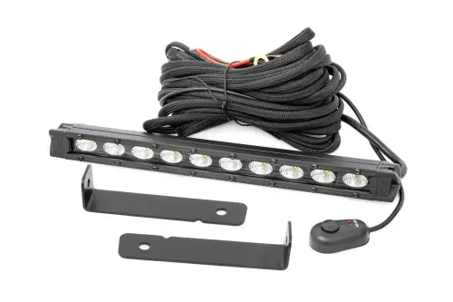 Rough Country - 93163 | Rough Country 10 Inch LED Light Kit Under Bed Mount For Polaris RZR XP 1000 / RZR XP 4 1000 | 2015-2023