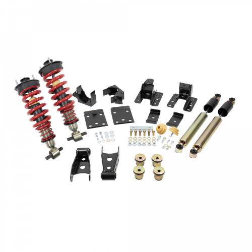 Belltech - 646SPAC | Performance Damping/Height Adjustable Coilover Lowering Kit (-1 to 3" Front | -4" Rear)