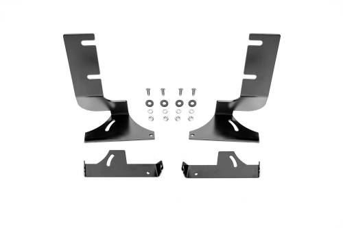 ZROADZ - Z382282 | ZROADZ Rear Bumper LED Bracket to mount (2) 6 Inch Straight Light Bar  (2019-2022 Silverado, Sierra 1500)