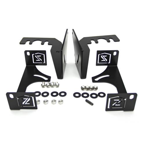 ZROADZ - Z384551 | ZROADZ Rear Bumper LED Bracket to mount (2) 6 Inch Straight Light Bar (2015-2018 Ram 1500 Rebel)