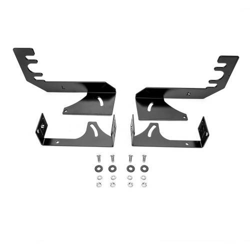 ZROADZ - Z384721 | ZROADZ Rear Bumper LED Bracket to mount (2) 6 Inch Straight Double Row Light Bar (2019-2023 Ram 1500)