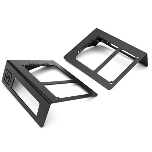 ZROADZ - Z384811 | ZROADZ Tail Light Protector LED Bracket to mount (2) 3 Inch LED Pod Lights (2007-2018 Wrangler JK)