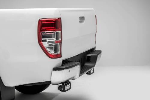 ZROADZ - Z385761-KIT | ZROADZ Rear Bumper LED Kit with (2) 6 Inch LED Straight Double Row Light Bars (2015-2018 Ranger)