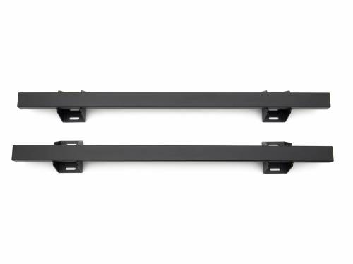 ZROADZ - Z834011 | ZROADZ Access Overland Rack Crossbars, Black, Mild Steel, Bolt-On, 2 Pc Set with Hardware (2020-2023 Gladiator JT)