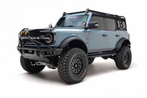 ZROADZ - Z845471 | ZROADZ Soft Top Rack With NO MOLLE Panels (2021-2023 Bronco 4 Door)