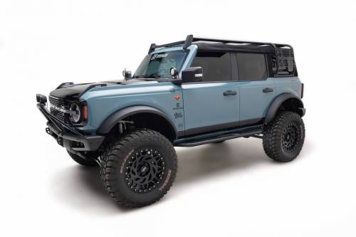 ZROADZ - Z845481 | ZROADZ Soft Top Rack with Standard MOLLE Panels (2021-2023 Bronco 4 Door)