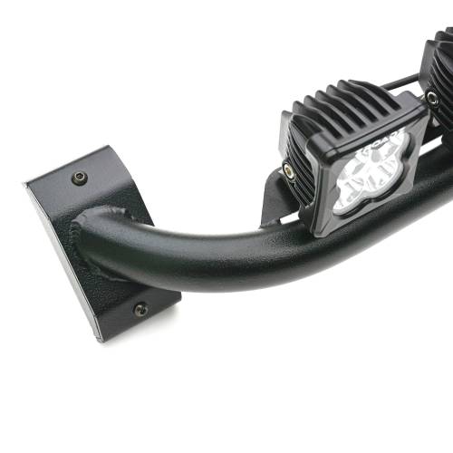 ZROADZ - Z935401-KITAW | ZROADZ Front Roof Multiple LED Pods KIT, Tubular Mounting Bar with White and Amber Pods and Wiring Harness (2021-2023 Bronco)