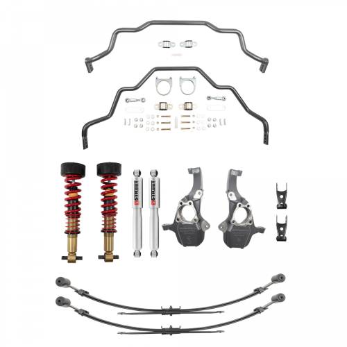 Belltech - 350345HK | Belltech Complete Kit Inc. Height Adjustable Front Coilovers W/ Sway Bar Set