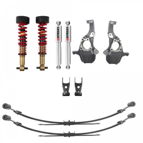 Belltech - 350345SPC | Belltech Complete Kit Inc. Height Adjustable Front Coilovers